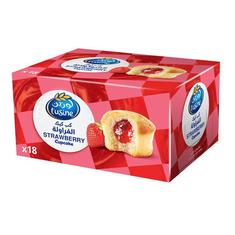 GETIT.QA- Qatar’s Best Online Shopping Website offers LUSINE STRAWBERRY CUP CAKE 18 X 30G at the lowest price in Qatar. Free Shipping & COD Available!