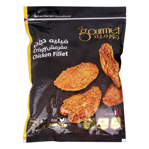 GETIT.QA- Qatar’s Best Online Shopping Website offers GOURMET CRISPY CHICKEN FILLET 1KG at the lowest price in Qatar. Free Shipping & COD Available!