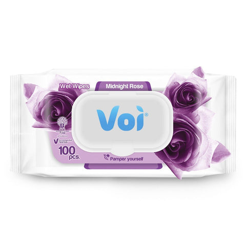 GETIT.QA- Qatar’s Best Online Shopping Website offers VOI WET WIPES MIDNIGHT ROSE 100PCS at the lowest price in Qatar. Free Shipping & COD Available!