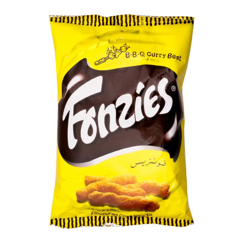 GETIT.QA- Qatar’s Best Online Shopping Website offers FONZIES CORN SNACKS BBQ CURRY 28G at the lowest price in Qatar. Free Shipping & COD Available!