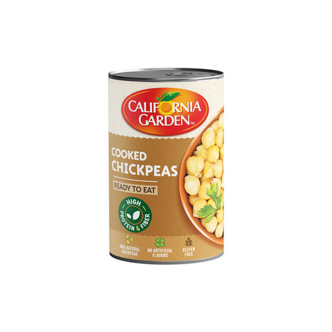 GETIT.QA- Qatar’s Best Online Shopping Website offers California Garden Gluten Free Ready To Eat Cooked Chick Peas 400g at lowest price in Qatar. Free Shipping & COD Available!