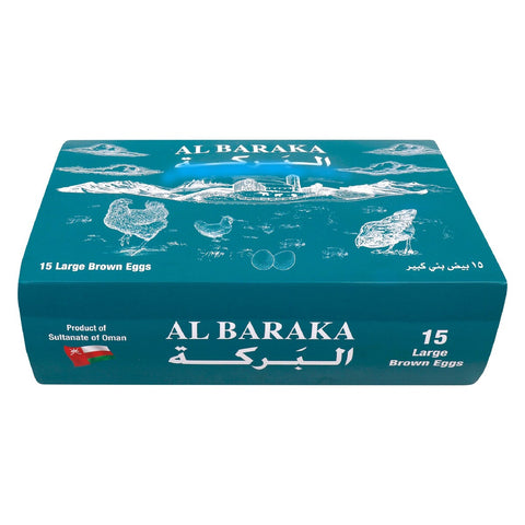 GETIT.QA- Qatar’s Best Online Shopping Website offers AL BARAKA BROWN EGGS LARGE 15PCS at the lowest price in Qatar. Free Shipping & COD Available!