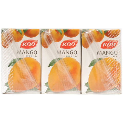 GETIT.QA- Qatar’s Best Online Shopping Website offers KDD MANGO NECTAR 250ML X 6 PIECES at the lowest price in Qatar. Free Shipping & COD Available!