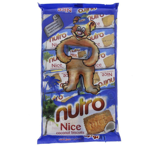 GETIT.QA- Qatar’s Best Online Shopping Website offers NUTRO NICE COCONUT BUSCUITS 50G X 12 PIECES at the lowest price in Qatar. Free Shipping & COD Available!