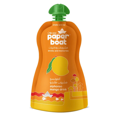GETIT.QA- Qatar’s Best Online Shopping Website offers PAPER BOAT ALPHONSO MANGO DRINK 180ML at the lowest price in Qatar. Free Shipping & COD Available!