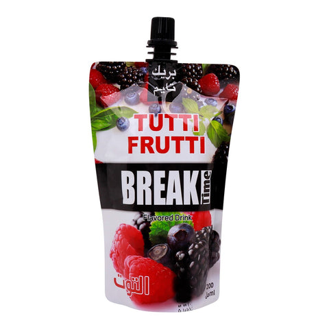GETIT.QA- Qatar’s Best Online Shopping Website offers RAWA BREAK TIME TUTTI FRUTTI FLAVORED DRINK 200ML at the lowest price in Qatar. Free Shipping & COD Available!