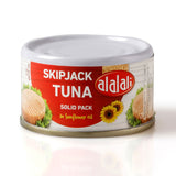 GETIT.QA- Qatar’s Best Online Shopping Website offers AL ALALI SKIP JACK TUNA SOLID PACK IN SUNFLOWER OIL 85 G at the lowest price in Qatar. Free Shipping & COD Available!