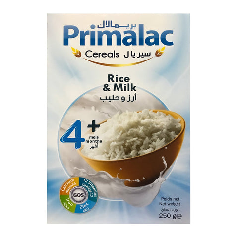 GETIT.QA- Qatar’s Best Online Shopping Website offers PRIMALAC PLAIN CEREAL RICE 4+MONTHS 250G at the lowest price in Qatar. Free Shipping & COD Available!