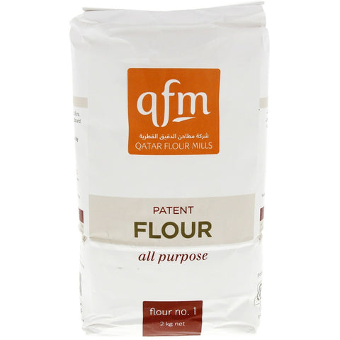 GETIT.QA- Qatar’s Best Online Shopping Website offers QFM ALL PURPOSE FLOUR NO.1 2 KG at the lowest price in Qatar. Free Shipping & COD Available!