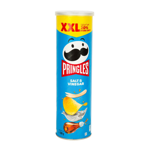 GETIT.QA- Qatar’s Best Online Shopping Website offers PRINGLES XXL SALT AND VINEGAR FLAVOURED CHIPS 200 G at the lowest price in Qatar. Free Shipping & COD Available!