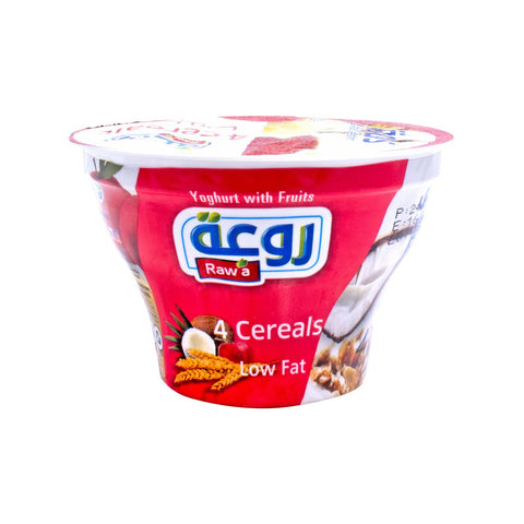 GETIT.QA- Qatar’s Best Online Shopping Website offers RAWA 4 CEREAL FRUIT YOGHURT 150G at the lowest price in Qatar. Free Shipping & COD Available!