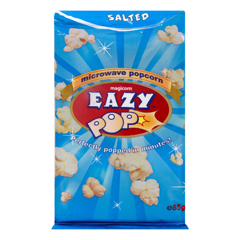 GETIT.QA- Qatar’s Best Online Shopping Website offers EAZY POP MICROWAVE POPCORN SALTED-- 85 G at the lowest price in Qatar. Free Shipping & COD Available!
