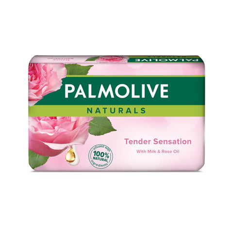 GETIT.QA- Qatar’s Best Online Shopping Website offers PALMOLIVE NATURALS BAR SOAP SOFT WITH MILK AND ROSE OIL 90G at the lowest price in Qatar. Free Shipping & COD Available!