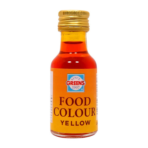 GETIT.QA- Qatar’s Best Online Shopping Website offers GREENS FOOD COLOUR YELLOW 28ML at the lowest price in Qatar. Free Shipping & COD Available!