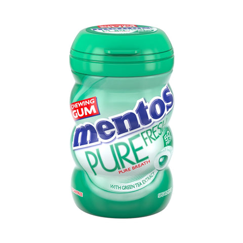 GETIT.QA- Qatar’s Best Online Shopping Website offers MENTOS PURE FRESH SUGAR FREE CHEWING GUM SPEARMINT FLAVOUR 50 PCS at the lowest price in Qatar. Free Shipping & COD Available!