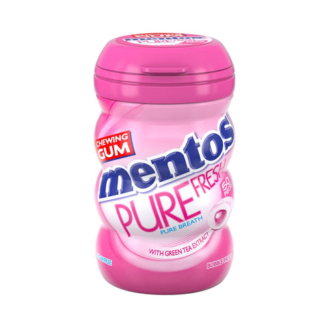 GETIT.QA- Qatar’s Best Online Shopping Website offers MENTOS PURE FRESH SUGAR FREE CHEWING GUM BUBBLE FRESH FLAVOUR 50 PCS at the lowest price in Qatar. Free Shipping & COD Available!