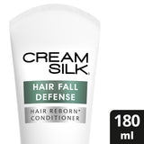 GETIT.QA- Qatar’s Best Online Shopping Website offers CREAM SILK HAIR REBORN CONDITIONER HAIR FALL DEFENSE 180 ML at the lowest price in Qatar. Free Shipping & COD Available!