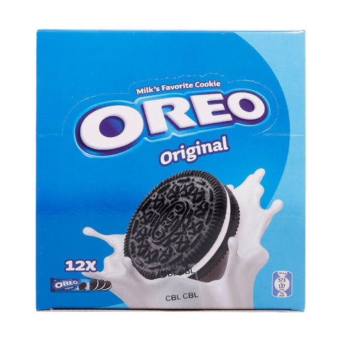GETIT.QA- Qatar’s Best Online Shopping Website offers NABISCO OREO ORIGINAL BISCUIT 12 X 29.4 G at the lowest price in Qatar. Free Shipping & COD Available!
