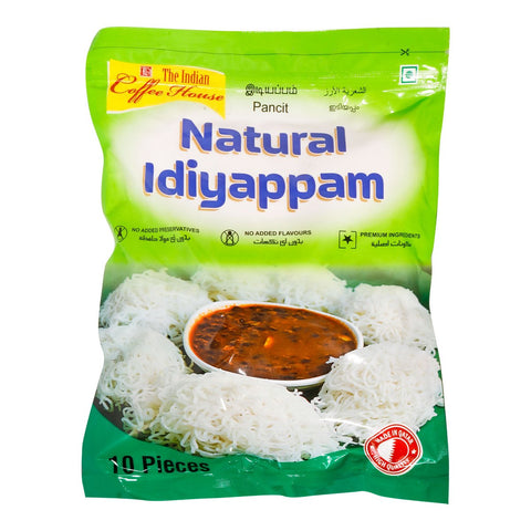 GETIT.QA- Qatar’s Best Online Shopping Website offers THE INDIAN COFFEE HOUSE NATURAL RICE IDIYAPPAM 10PCS at the lowest price in Qatar. Free Shipping & COD Available!
