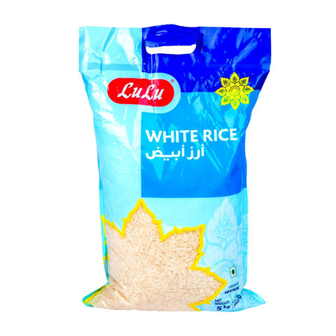 GETIT.QA- Qatar’s Best Online Shopping Website offers LULU WHITE RICE 5KG at the lowest price in Qatar. Free Shipping & COD Available!