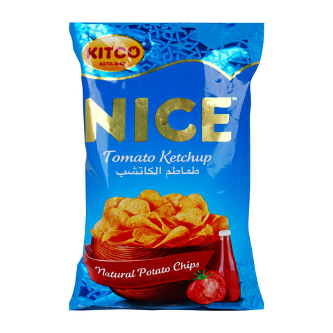 GETIT.QA- Qatar’s Best Online Shopping Website offers KITCO NICE POTATO CHIPS TOMATO KETCHUP 16G at the lowest price in Qatar. Free Shipping & COD Available!