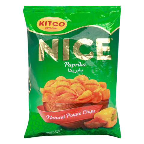 GETIT.QA- Qatar’s Best Online Shopping Website offers KITCO NICE PAPRIKA POTATO CHIPS 16G at the lowest price in Qatar. Free Shipping & COD Available!