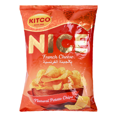 GETIT.QA- Qatar’s Best Online Shopping Website offers KITCO NICE FRENCH CHEESE POTATO CHIPS 30G at the lowest price in Qatar. Free Shipping & COD Available!