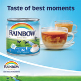 GETIT.QA- Qatar’s Best Online Shopping Website offers RAINBOW LITE EVAPORATED MILK 170G at the lowest price in Qatar. Free Shipping & COD Available!