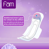 GETIT.QA- Qatar’s Best Online Shopping Website offers FAM NIGHT SANITARY PADS FOLDED WITH WINGS 48PCS at the lowest price in Qatar. Free Shipping & COD Available!