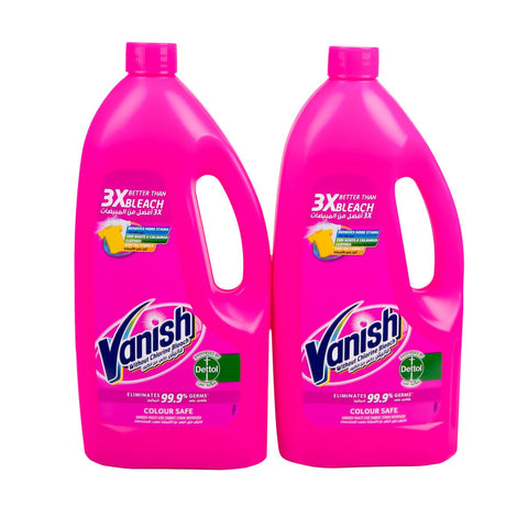 GETIT.QA- Qatar’s Best Online Shopping Website offers VANISH LIQUID STAIN REMOVER VALUE PACK 2 X 1 LITRE at the lowest price in Qatar. Free Shipping & COD Available!