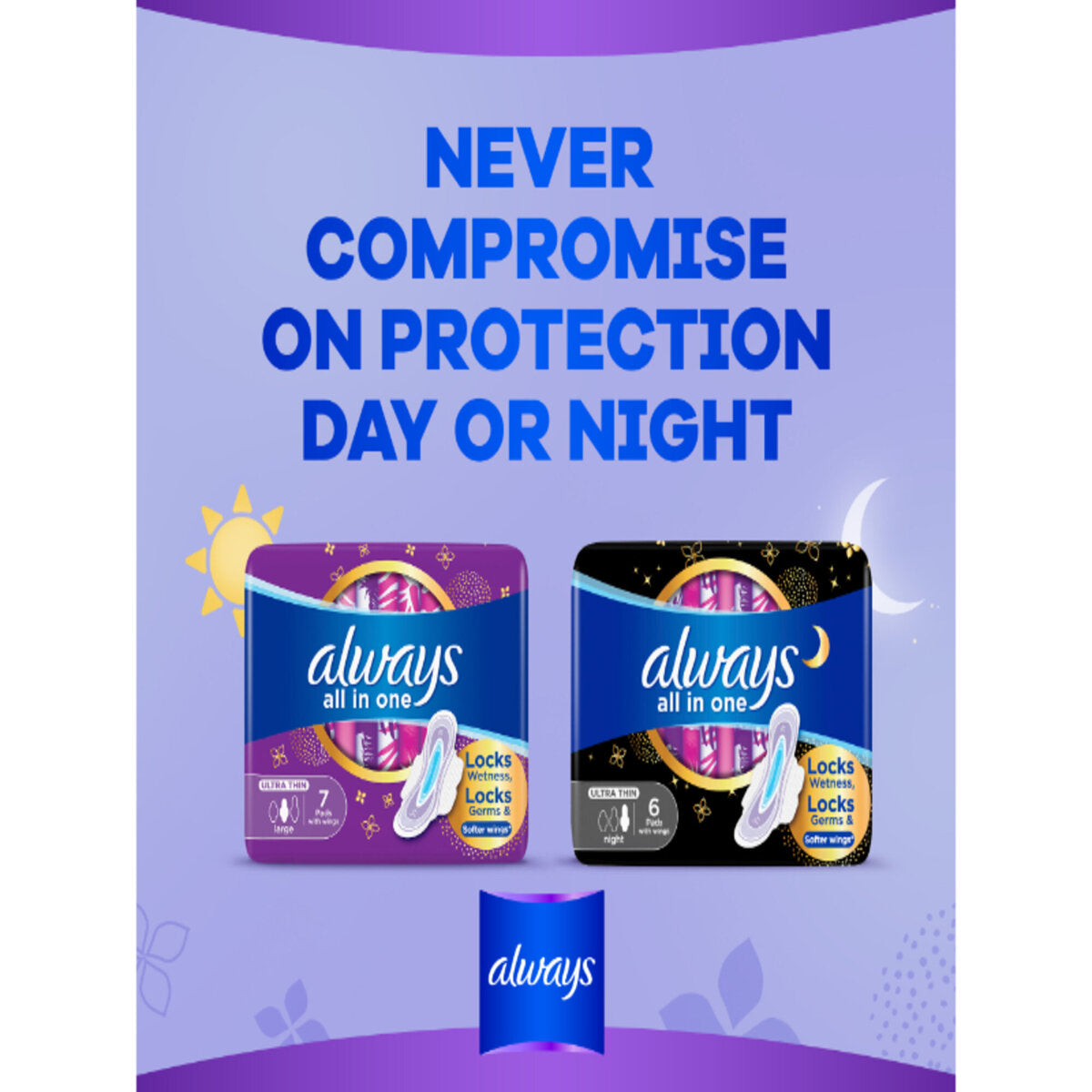 Always Night Maxi Thick with Wings Sanitary Pad 32pcs Online at Best Price, Sanpro Pads