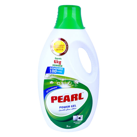 GETIT.QA- Qatar’s Best Online Shopping Website offers PEARL LIQUID DETERGENT POWER GEL 3LITRE at the lowest price in Qatar. Free Shipping & COD Available!