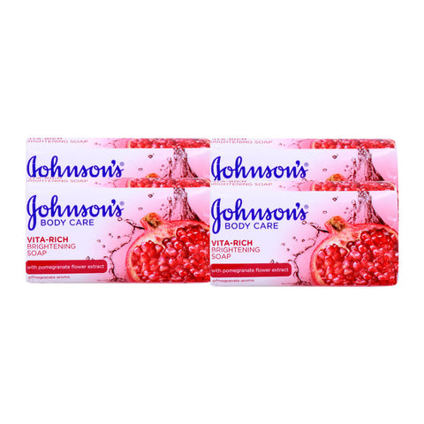 GETIT.QA- Qatar’s Best Online Shopping Website offers JOHNSON & JOHNSON ADULT BATH SOAP VITA RICH ASSORTED 4 X 175G at the lowest price in Qatar. Free Shipping & COD Available!