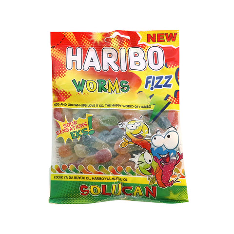 GETIT.QA- Qatar’s Best Online Shopping Website offers HARIBO WORMS FIZZ 160 G at the lowest price in Qatar. Free Shipping & COD Available!