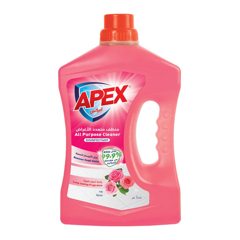 GETIT.QA- Qatar’s Best Online Shopping Website offers APEX ALL PURPOSE CLEANER ROSE 3LITRE at the lowest price in Qatar. Free Shipping & COD Available!