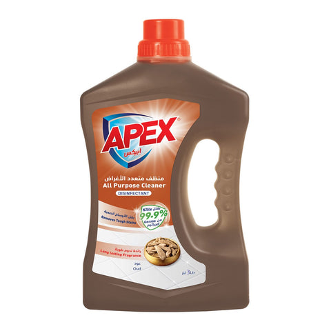 GETIT.QA- Qatar’s Best Online Shopping Website offers APEX ALL PURPOSE CLEANER OUD 3LITRE at the lowest price in Qatar. Free Shipping & COD Available!