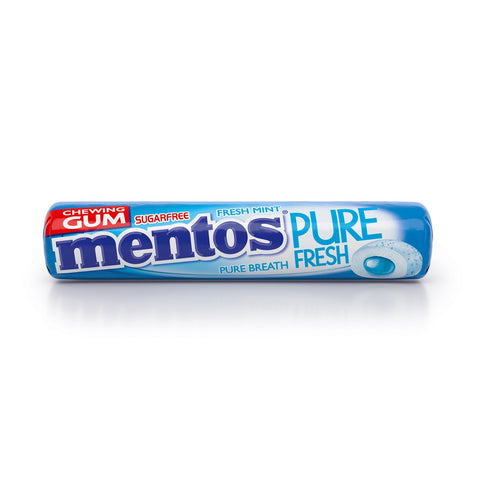GETIT.QA- Qatar’s Best Online Shopping Website offers MENTOS PURE FRESH SUGAR FREE CHEWING GUM FRESH MINT FLAVOUR 15.75 G at the lowest price in Qatar. Free Shipping & COD Available!