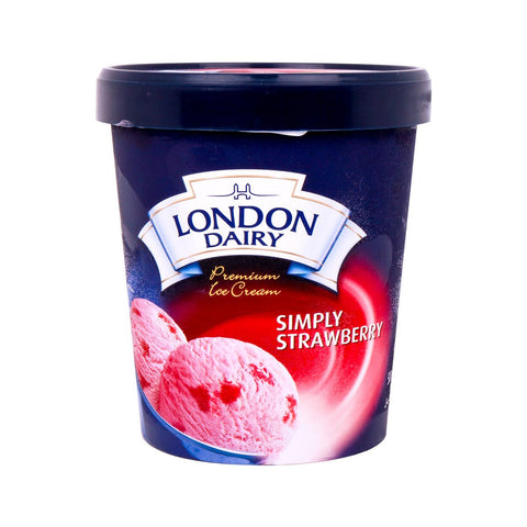 GETIT.QA- Qatar’s Best Online Shopping Website offers LONDON DAIRY PREMIUM ICE CREAM SIMPLY STRAWBERRY 500ML at the lowest price in Qatar. Free Shipping & COD Available!