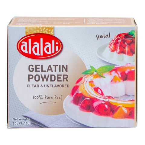 GETIT.QA- Qatar’s Best Online Shopping Website offers AL ALALI GELATIN POWDER 50 G at the lowest price in Qatar. Free Shipping & COD Available!