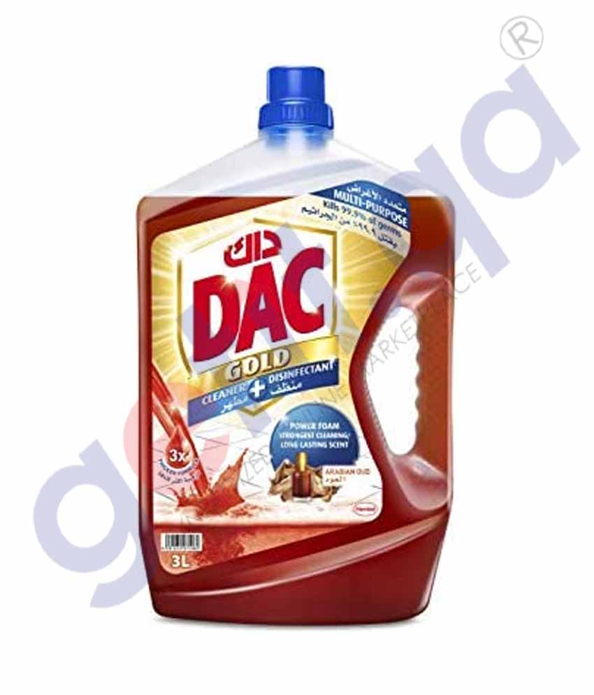 Buy DAC Super Disinfectant Gold 3L Price Online Doha Qatar