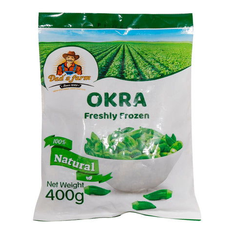 GETIT.QA- Qatar’s Best Online Shopping Website offers Dad's Farm Frozen Okra 400g at lowest price in Qatar. Free Shipping & COD Available!