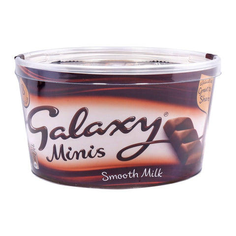 GETIT.QA- Qatar’s Best Online Shopping Website offers GALAXY MINIS SMOOTH MILK CHOCOLATE 252G at the lowest price in Qatar. Free Shipping & COD Available!