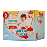 GETIT.QA- Qatar’s Best Online Shopping Website offers PAMPERS DIAPER PANTS SIZE 6 16+KG MEGA BOX 72 PCS at the lowest price in Qatar. Free Shipping & COD Available!