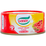 GETIT.QA- Qatar’s Best Online Shopping Website offers GOODY LIGHT MEAT TUNA WITH CHILLI 160 G at the lowest price in Qatar. Free Shipping & COD Available!