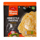 GETIT.QA- Qatar’s Best Online Shopping Website offers HALDIRAM'S MINUTE KHANA HOMESTYLE PARATHA 360G at the lowest price in Qatar. Free Shipping & COD Available!
