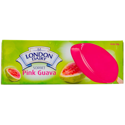 GETIT.QA- Qatar’s Best Online Shopping Website offers LONDON DAIRY SORBET PINK GUAVA STICK 90 ML at the lowest price in Qatar. Free Shipping & COD Available!