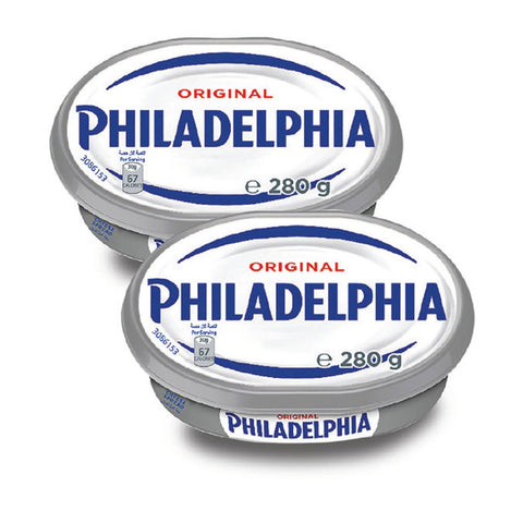 GETIT.QA- Qatar’s Best Online Shopping Website offers PHILADELPHIA CREAM CHEESE ORIGINAL 2 X 280G at the lowest price in Qatar. Free Shipping & COD Available!
