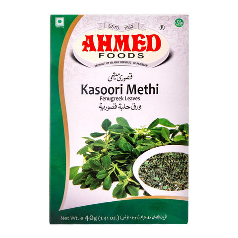 GETIT.QA- Qatar’s Best Online Shopping Website offers AHMED FOODS KASOORI METHI 40G at the lowest price in Qatar. Free Shipping & COD Available!
