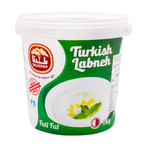 Baladna Fresh Turkish Labneh Full Fat 1kg