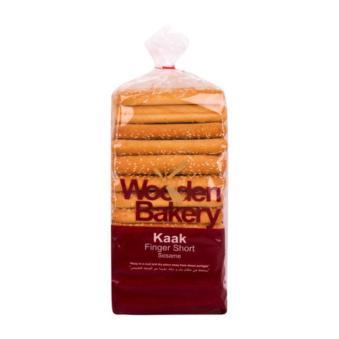 GETIT.QA- Qatar’s Best Online Shopping Website offers WOODEN BAKERY KAAK FINGER SESAME SHORT 350G at the lowest price in Qatar. Free Shipping & COD Available!